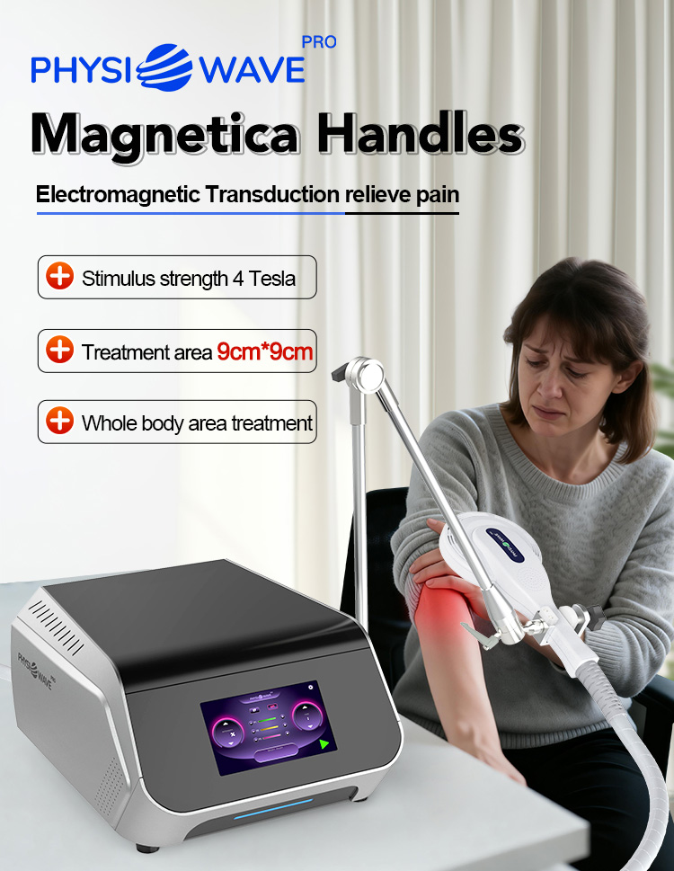 Home-Use Desktop 7-Inch 4T Magnetic Stimulation Physiotherapy Device for Pain Relief and Physical 