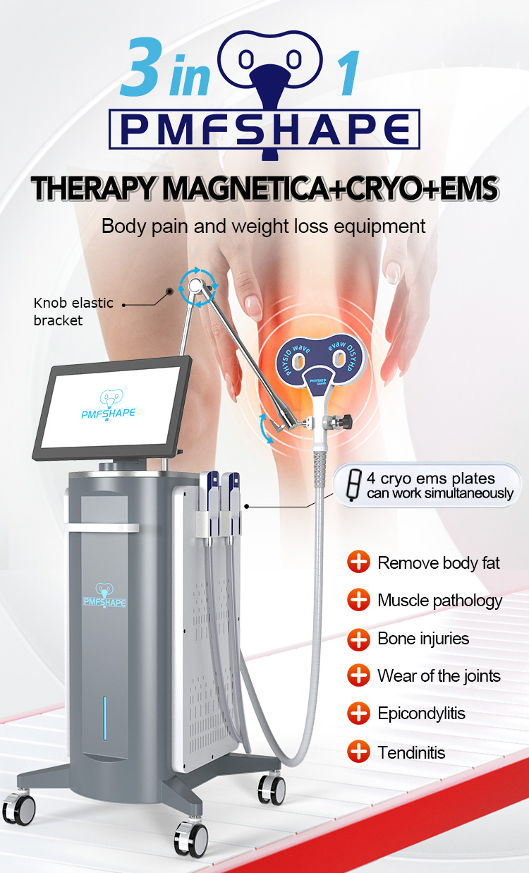 Emtt Physio Magneto magnetic Therapy With Cryolipolysis Fat freezing CoolSculpting For Body Slimming Pain Relief