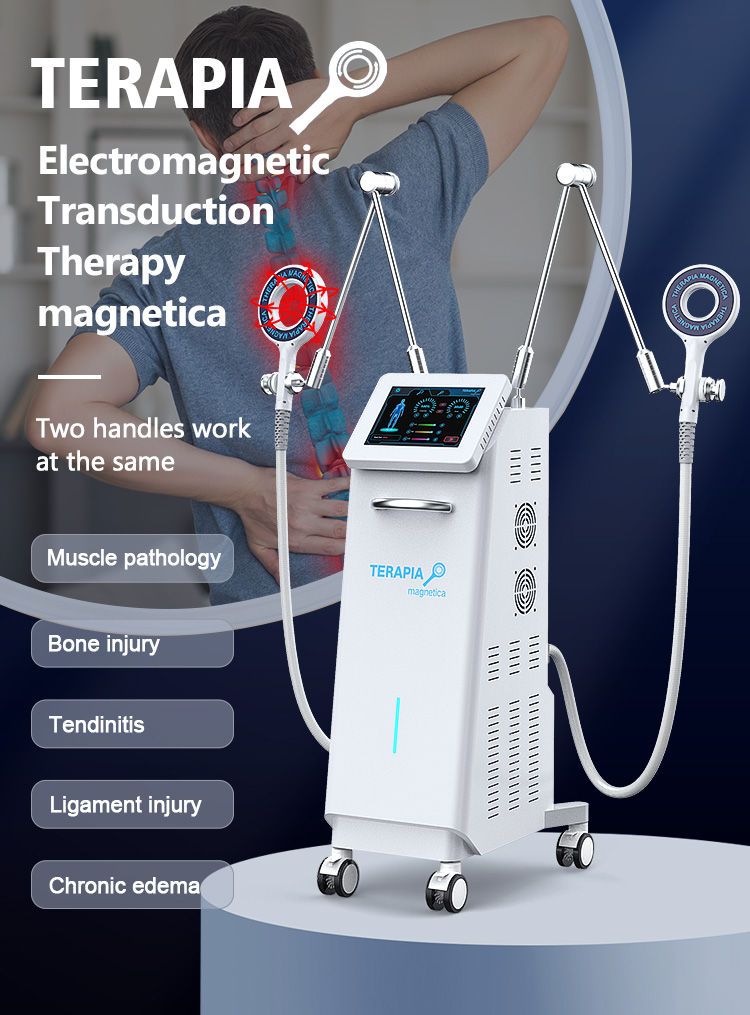 MT687 6T Physio Emtt Magnetolith Magneto Transduction Therapy Magnetoterapia Physical Pain Relief  Machine 