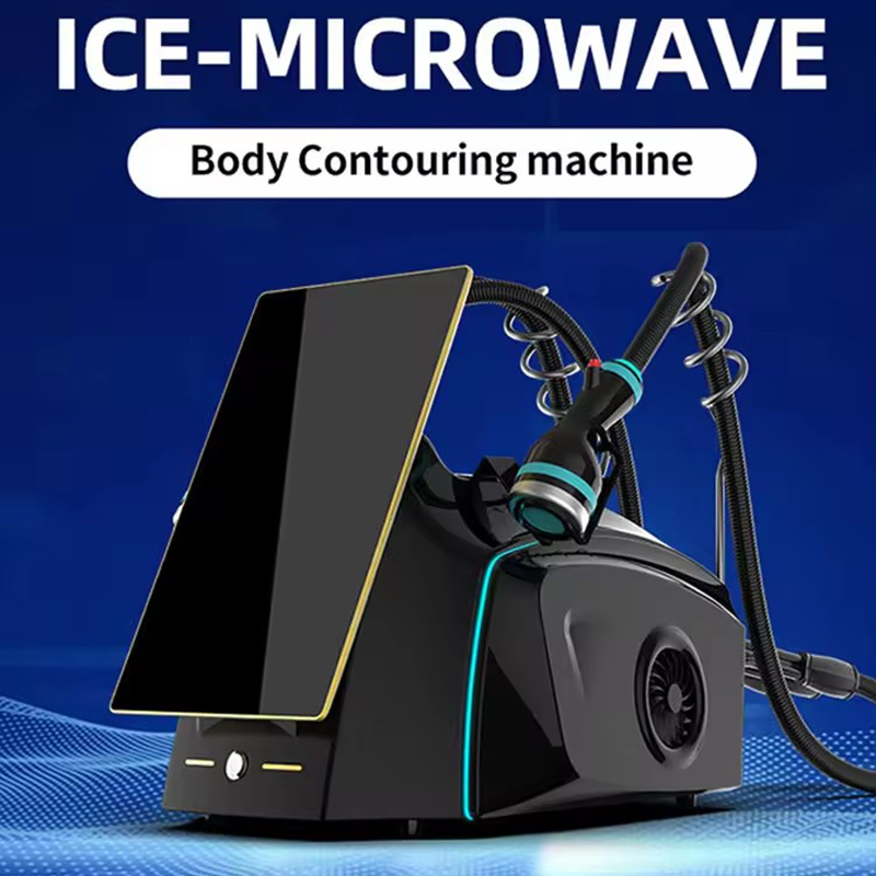 Microwave Device Mainly Treatment for Burns Fat Localized Fat Deposits Cellulite Sagging Skin Onda Coldwaves